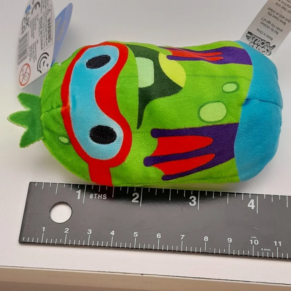 Cats vs Pickles Gulp Deep Sea Cuke 254 Scuba Pickle Plush Gold Wave Bean Bag Toy